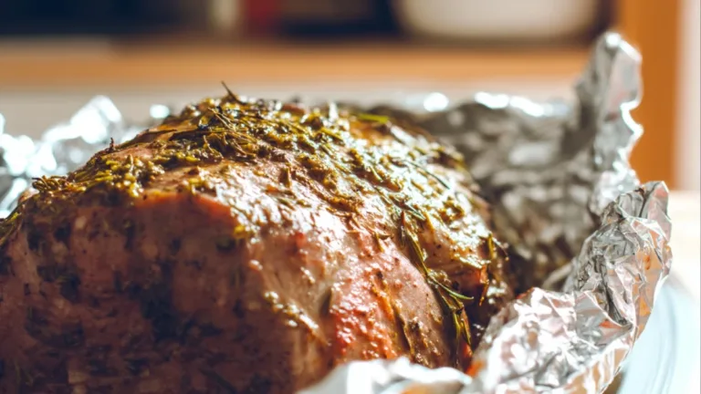 Фото блюда: Голени запеченные в фольге – нежное мясо с ароматом трав