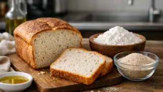 Фото рецепта: Хлеб безглютеновый с псиллиумом