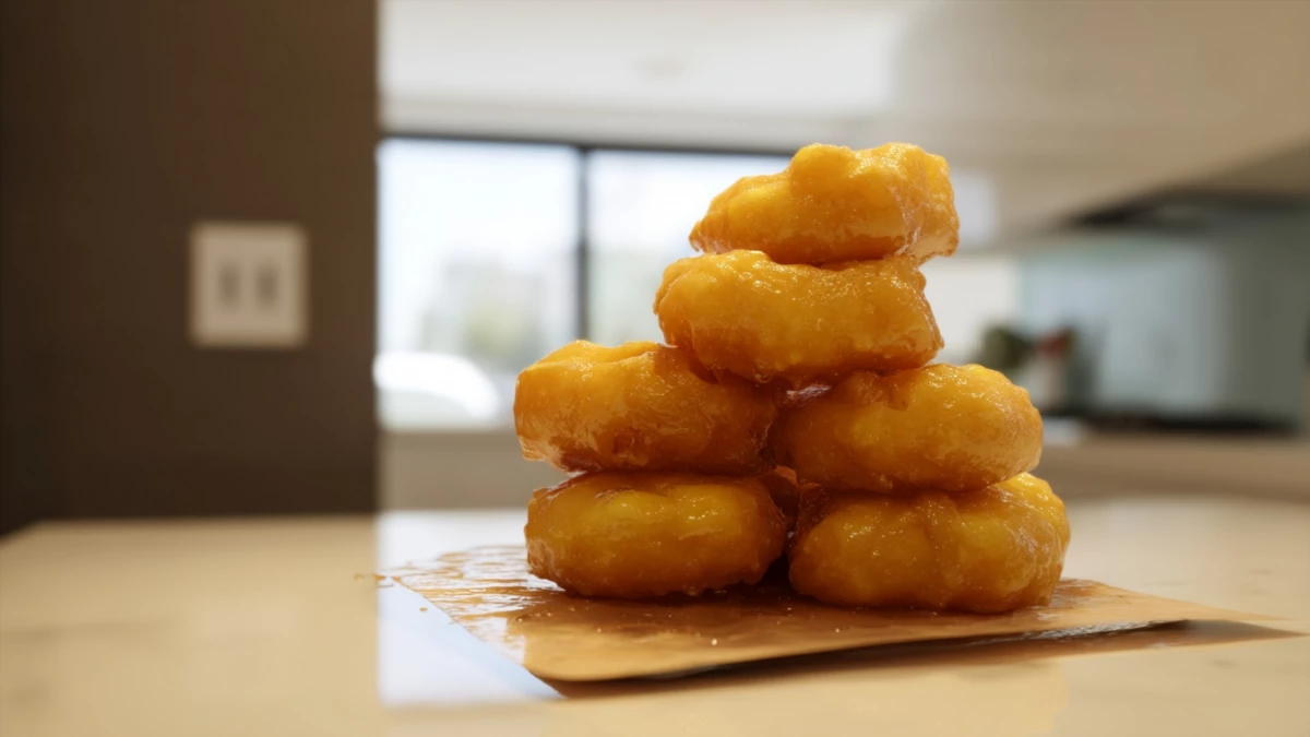 Фото блюда: Имбирные оладьи с медовым ароматом для уютного завтрака, рецепт с фото