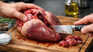 Обложка статьи: Как правильно разделывать сердце и готовить этот субпродукт