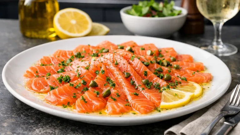 Подборка рецептов: Карпаччо из рыбы