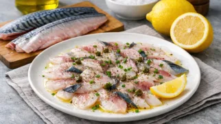 Фото рецепта: Карпаччо из скумбрии