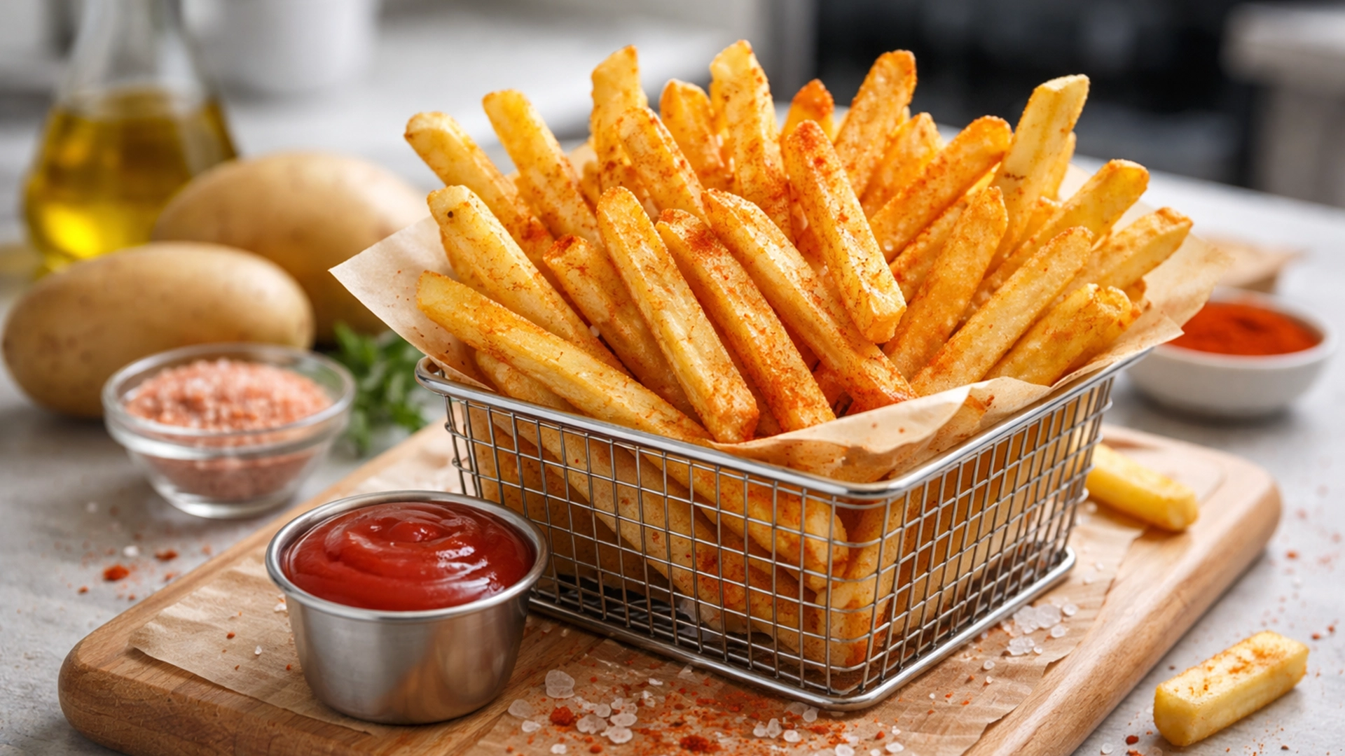 Фото блюда: Картошка фри классическая