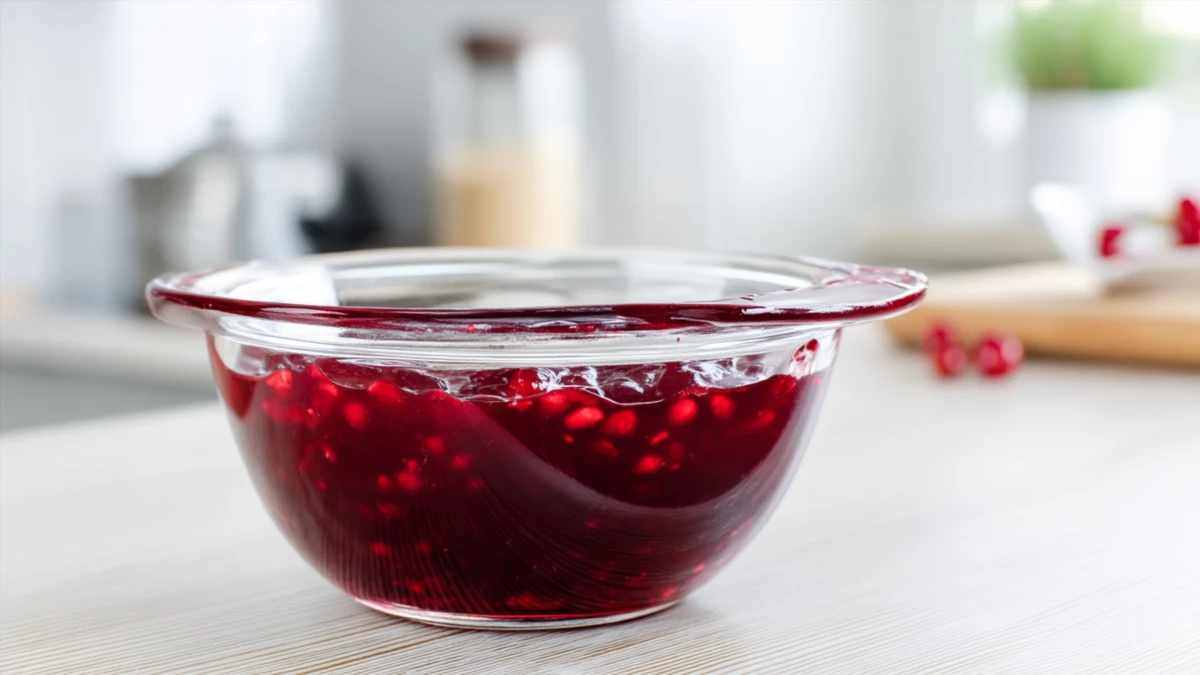 Фото блюда: Кисло-сладкий соус из брусники: как приготовить насыщенный вкус с минимальными усилиями, рецепт с фото