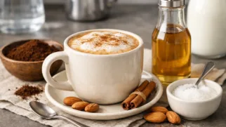 Фото рецепта: Кофе с миндальным сиропом