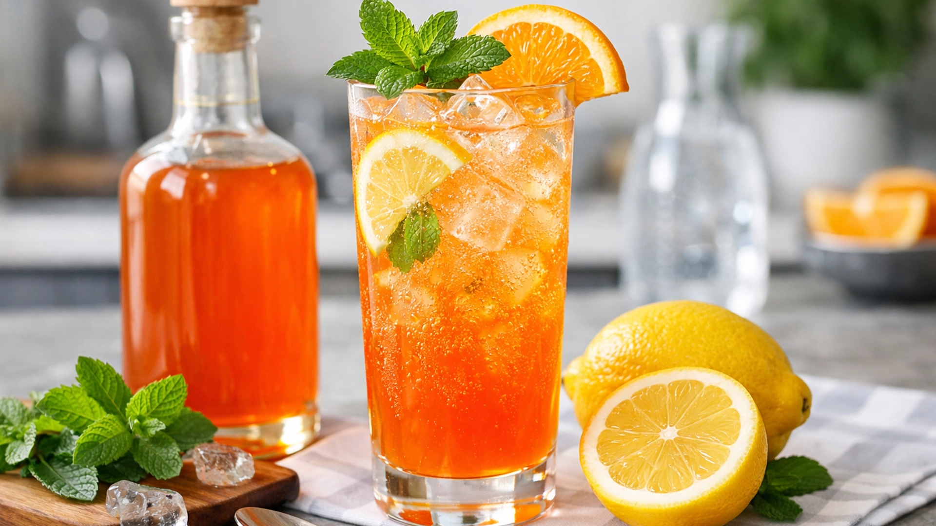 Фото блюда: Коктейль с алкогольным сиропом