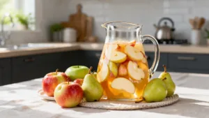 Фото блюда: Освежающий компот с мягким фруктовым вкусом и натуральной сладостью.