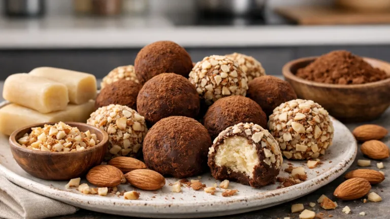 Фото блюда: Конфеты домашние из марципана с миндалем