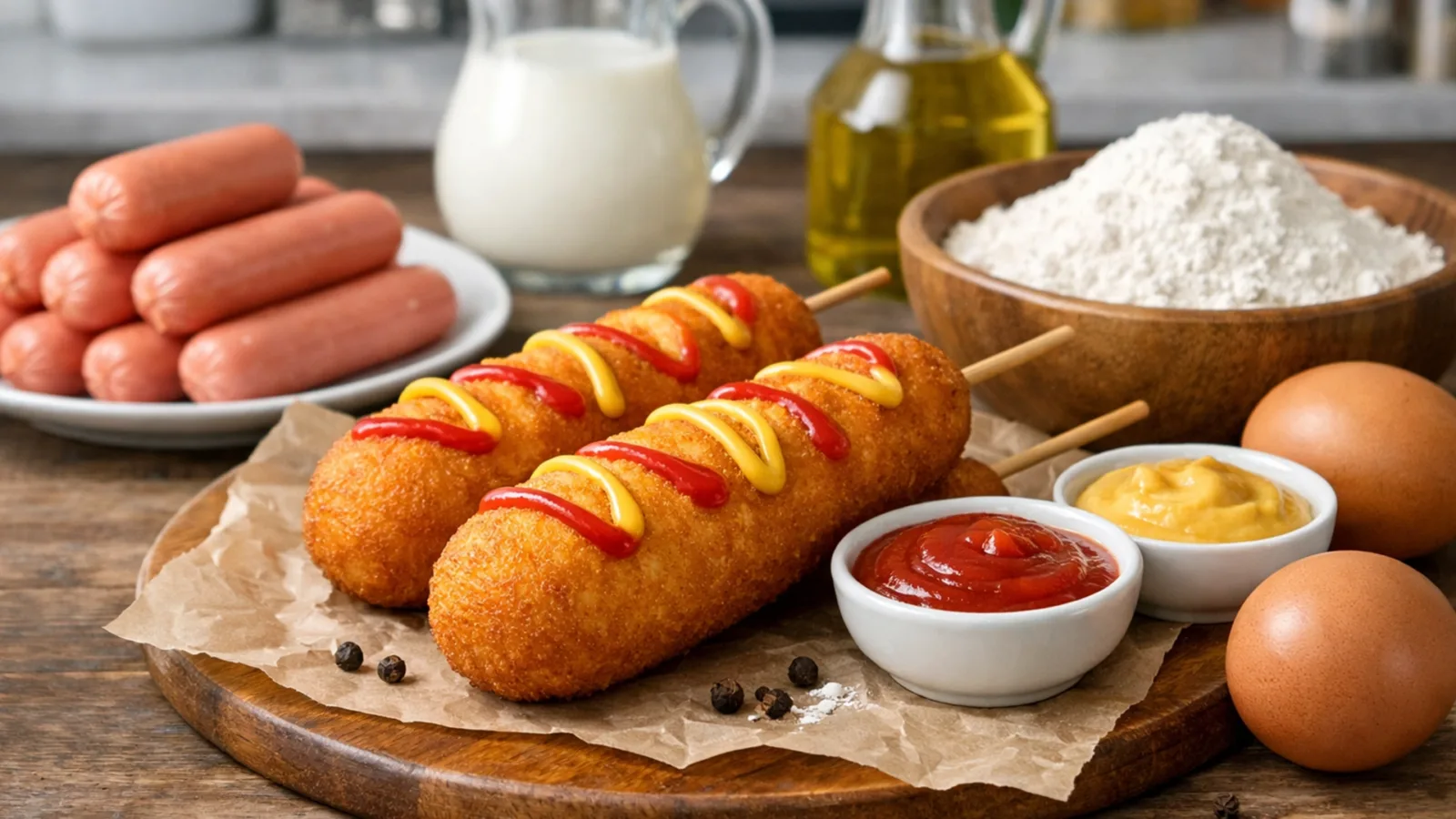 Фото блюда: Корн-дог классический