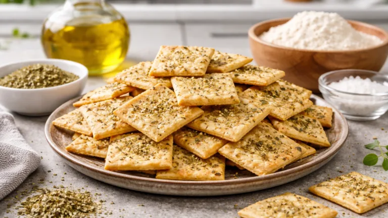 Фото блюда: Крекеры с орегано