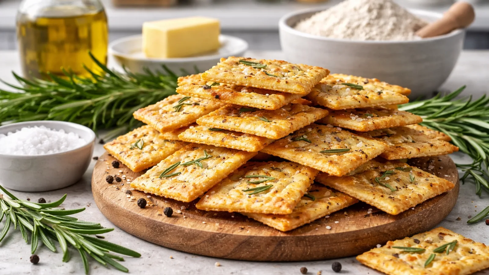 Фото блюда: Крекеры с розмарином