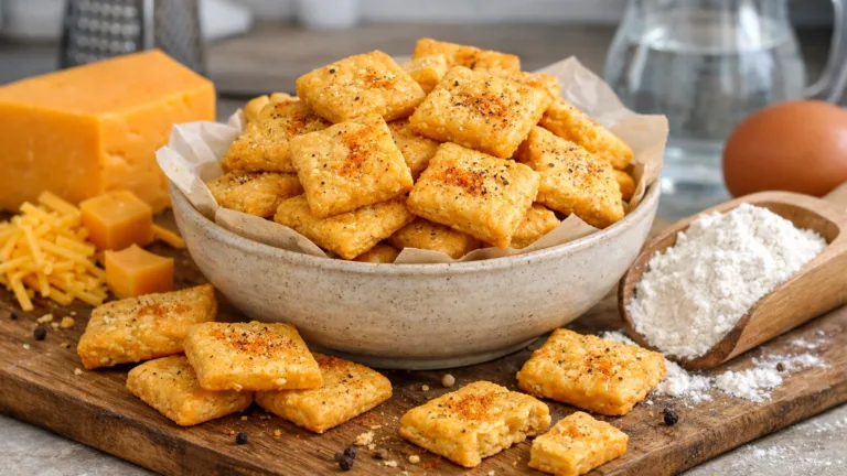 Фото блюда: Крекеры сырные домашние