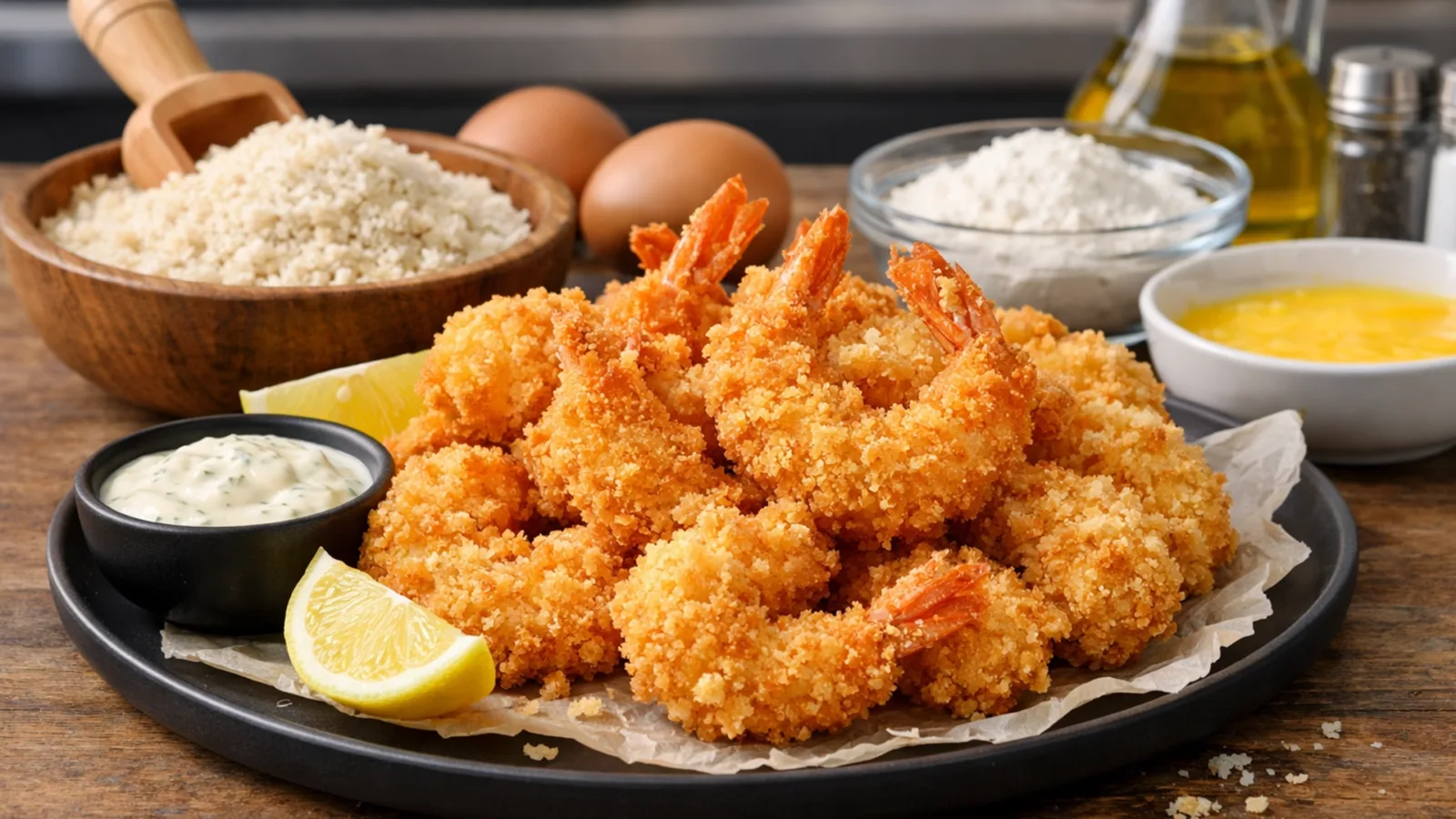 Фото блюда: Креветки панко, рецепт с фото