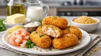 Фото рецепта: Крокеты с креветками