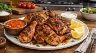 Фото рецепта: Курица пери-пери на гриле рецепт острого африканского блюда