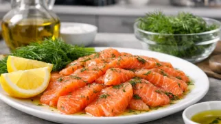 Фото рецепта: Маринованная форель