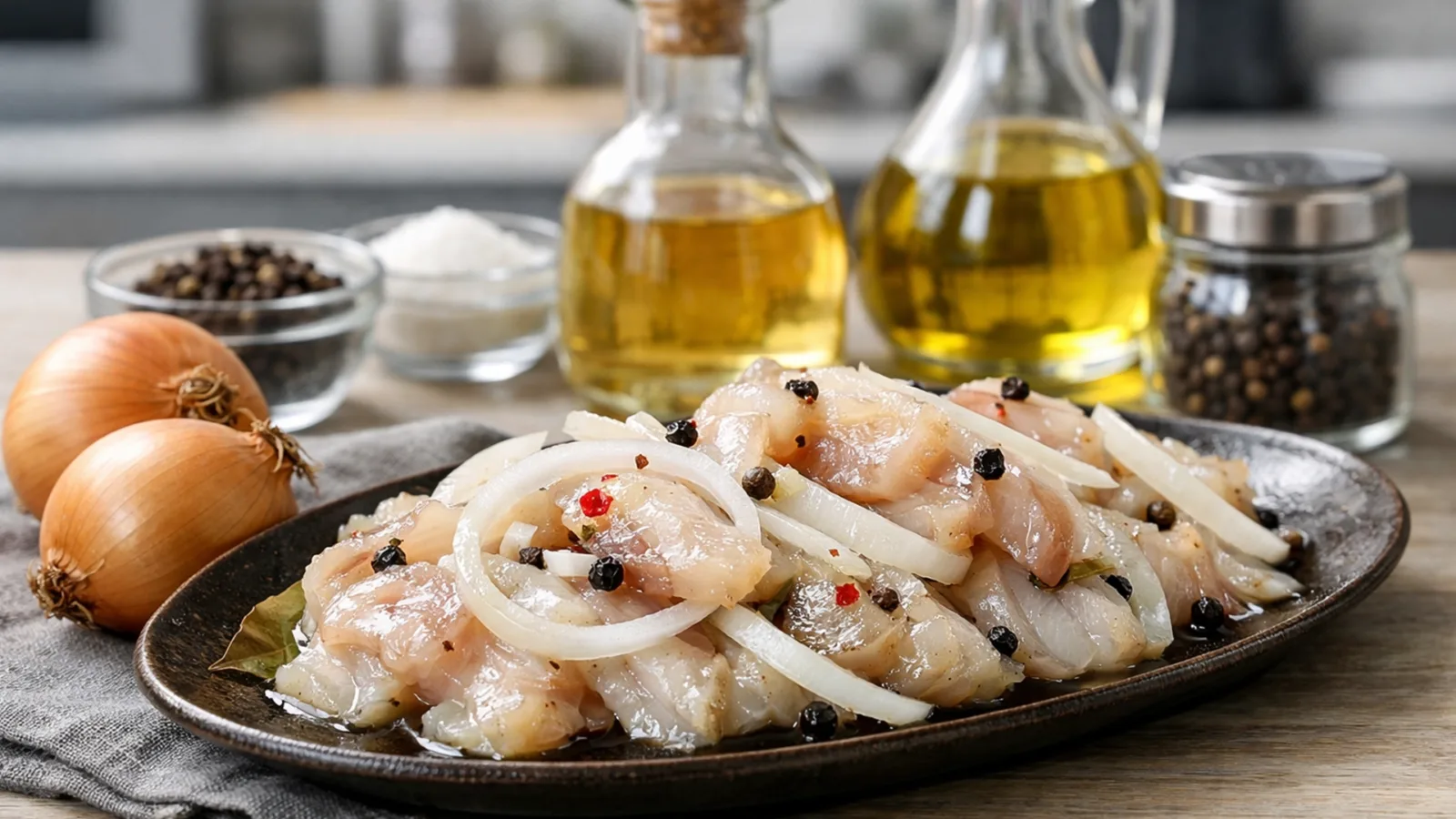 Фото блюда: Маринованный судак, рецепт с фото