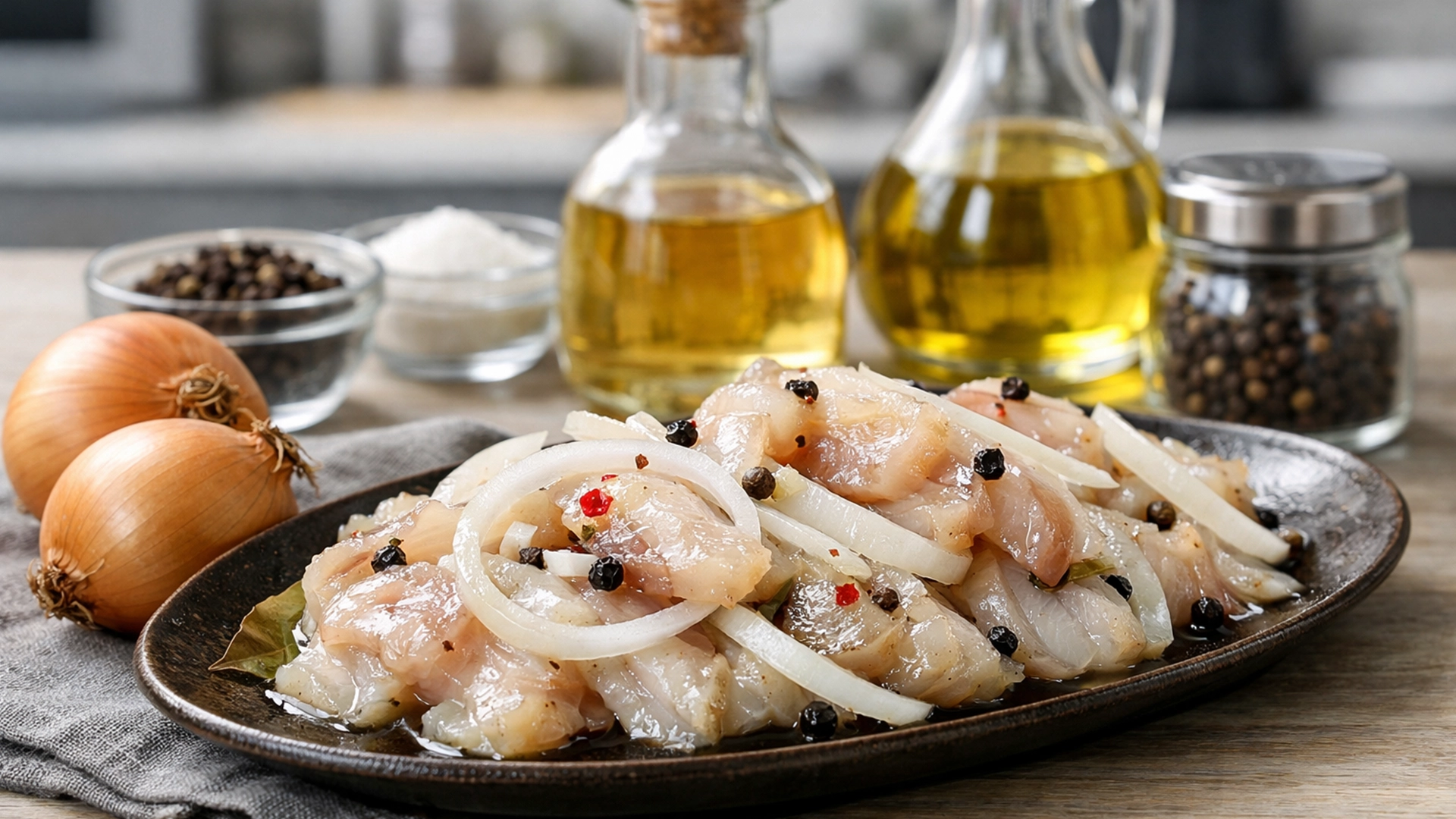 Фото блюда: Маринованный судак