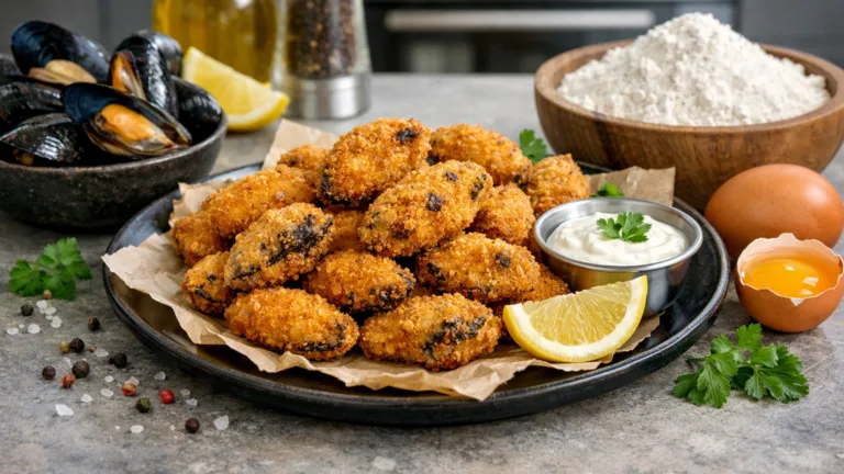 Фото блюда: Мидии в панировке
