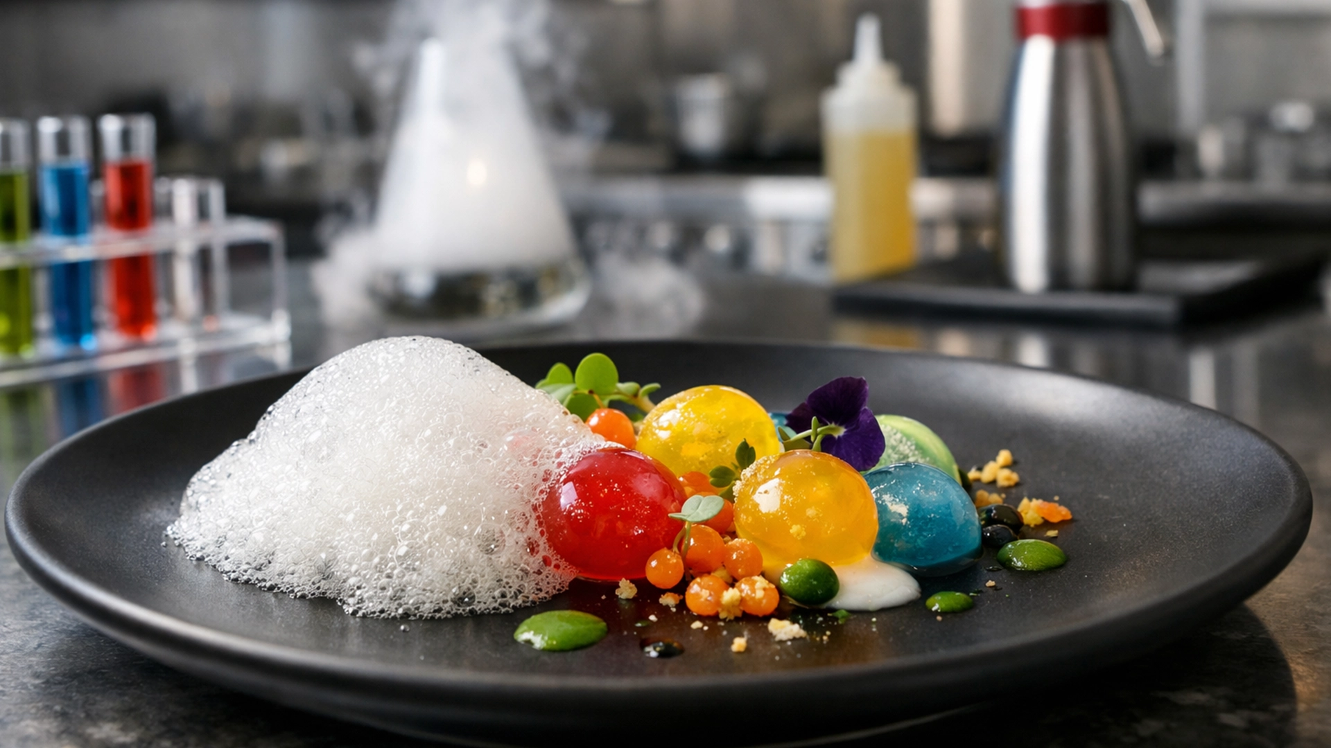 Обложка кухни: Молекулярная кухня