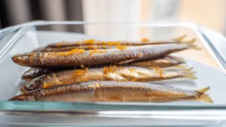 Фото рецепта: Мойва с апельсиновой ноткой