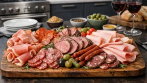 Мясная тарелка