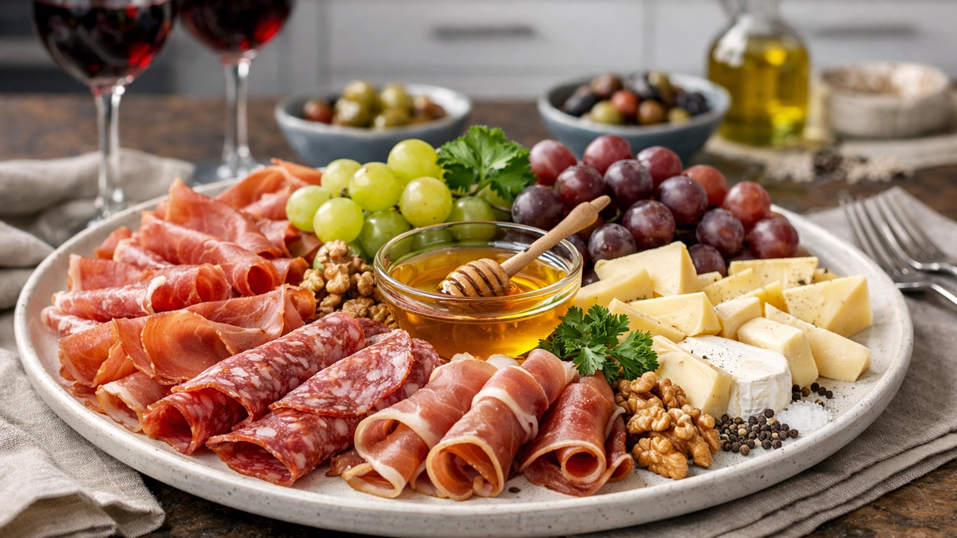 Фото блюда: Мясная тарелка к вину