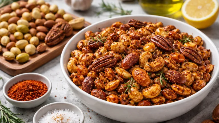 Подборка рецептов: Орехи с приправами