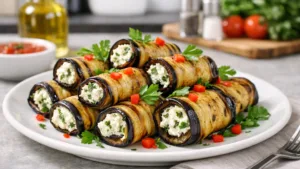 Овощные рулетики