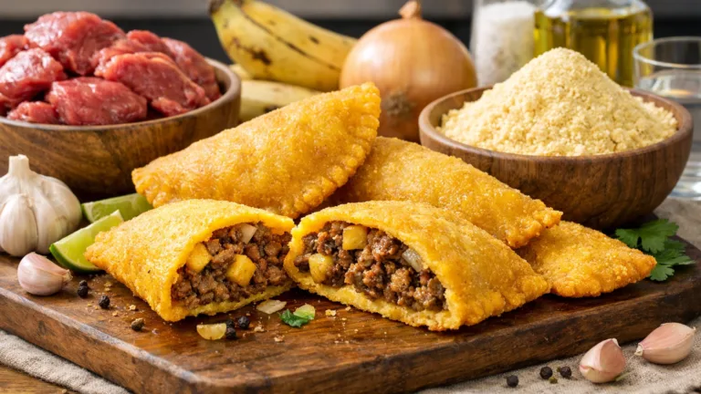 Фото блюда: Пастелес кукурузные рулеты с мясом