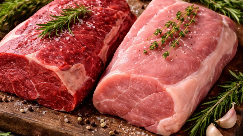 сравнение говядины и телятины