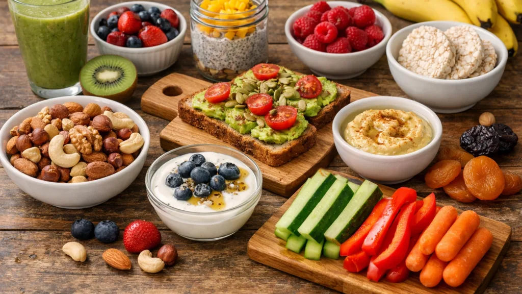 полезные перекусы