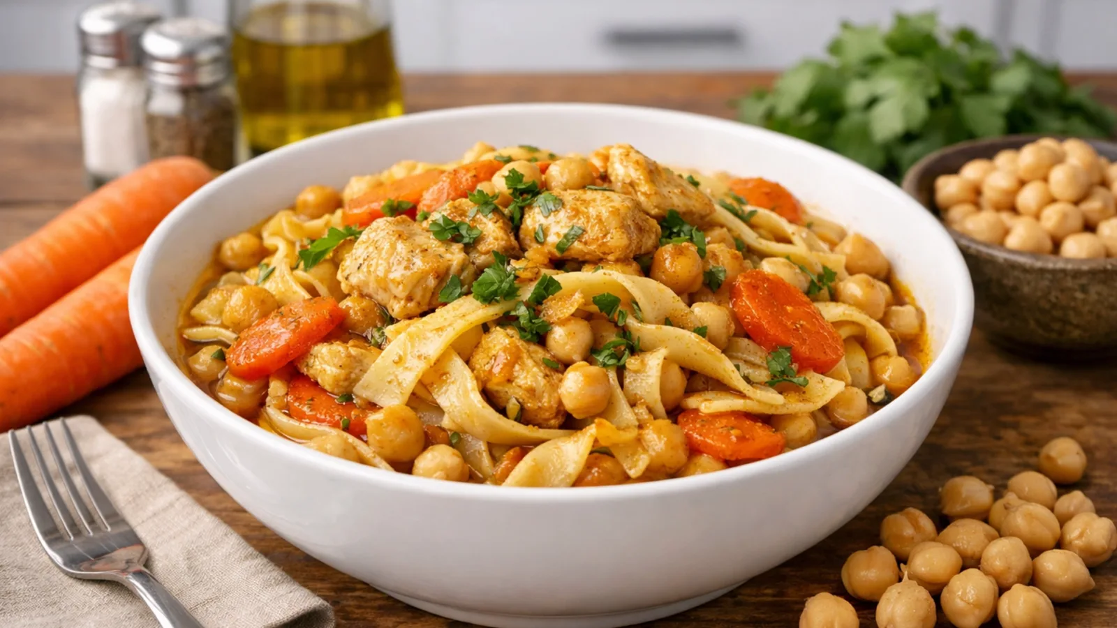 Фото блюда: Рехта домашняя лапша с курицей