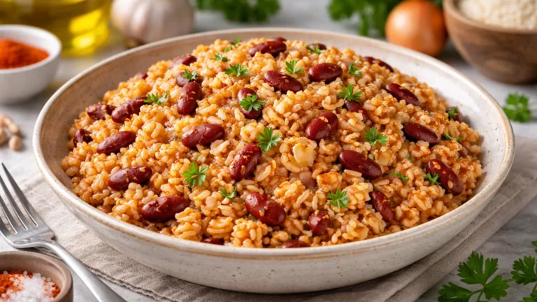 Фото блюда: Рис ваакье с фасолью и специями