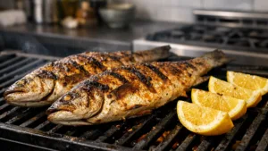 Рыба на гриле