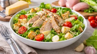 Фото рецепта: Салат Цезарь с курицей