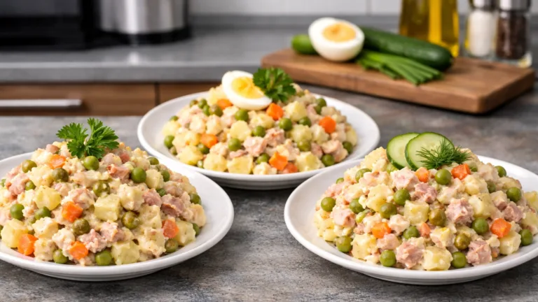 Статья: Салат Оливье, Столичный и Зимний: это одно и то же или есть разница