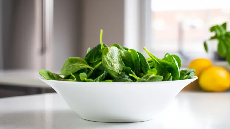 Фото блюда: Салат со шпинатом и кедровым маслом