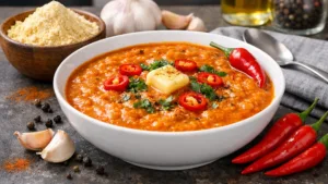 Фото блюда: Ароматный широ ват с чесноком и острым перцем