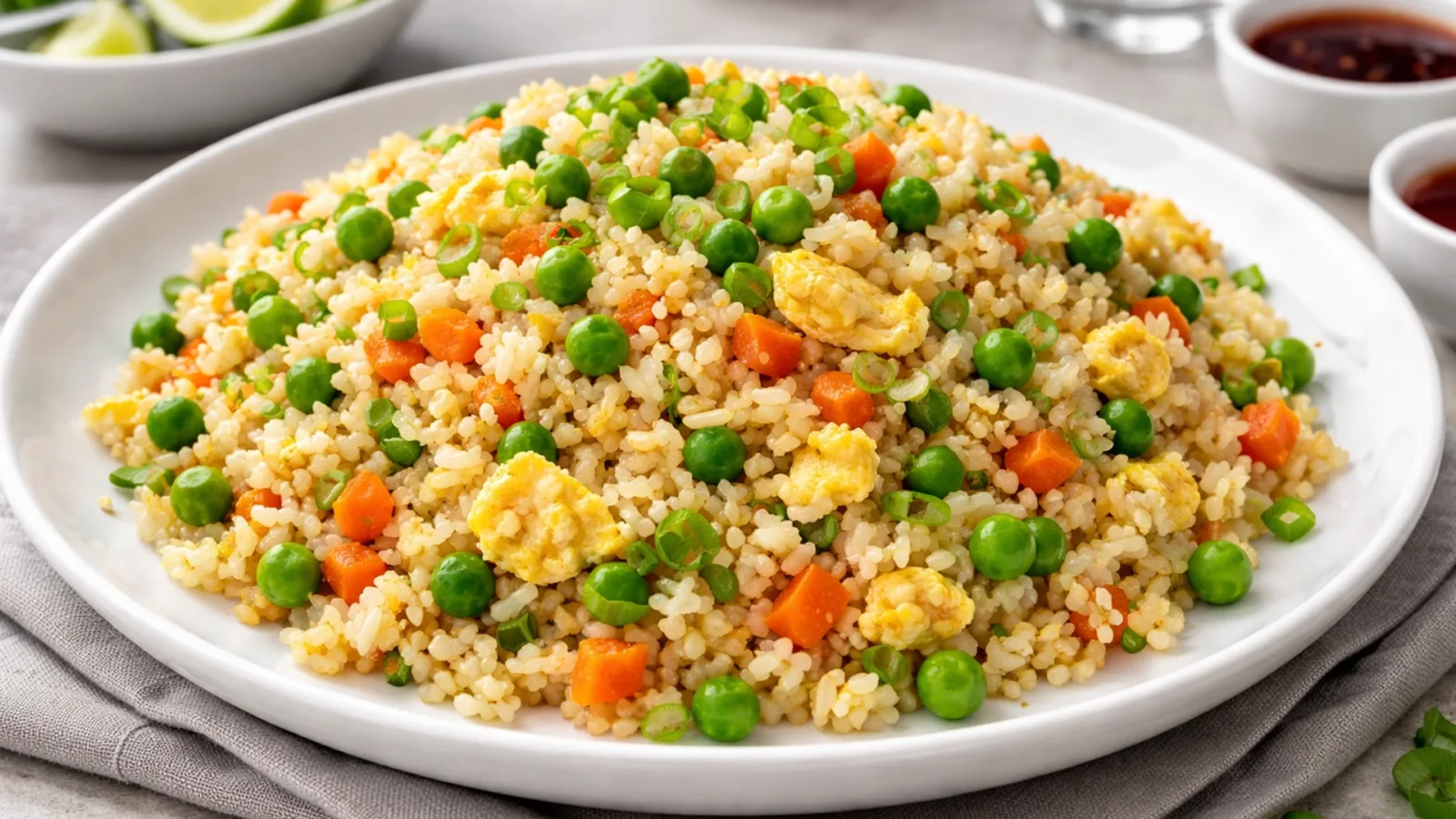 Фото блюда: Шри-ланкийский жареный рис с овощами и яйцом