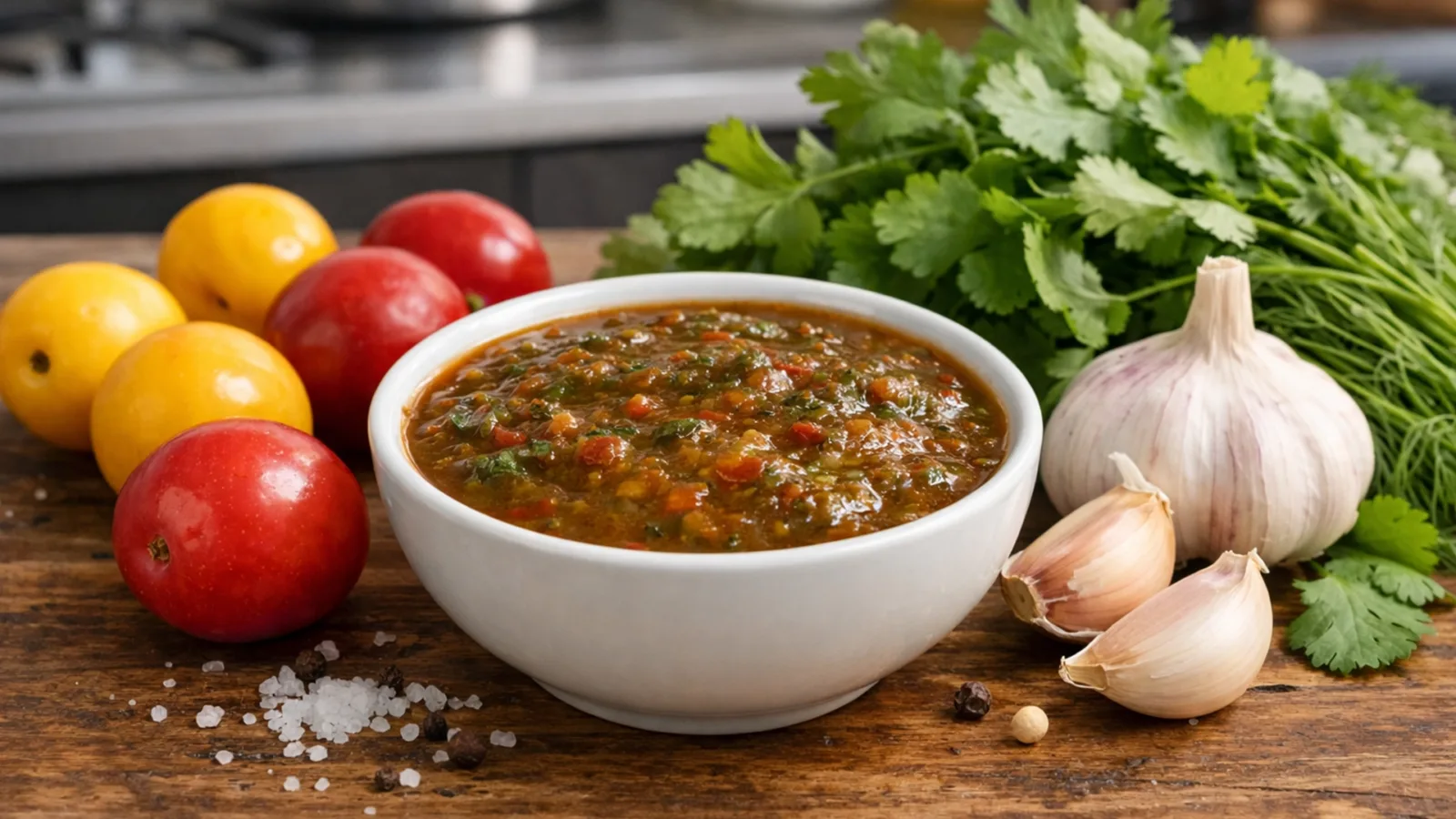 Фото блюда: Грузинский соус ткемали