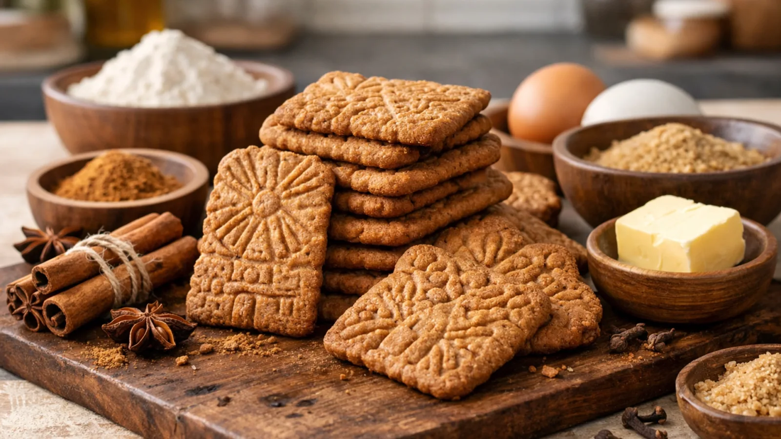 Фото блюда: Спекулос пряное печенье с корицей