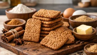 Фото рецепта: Спекулос пряное печенье с корицей