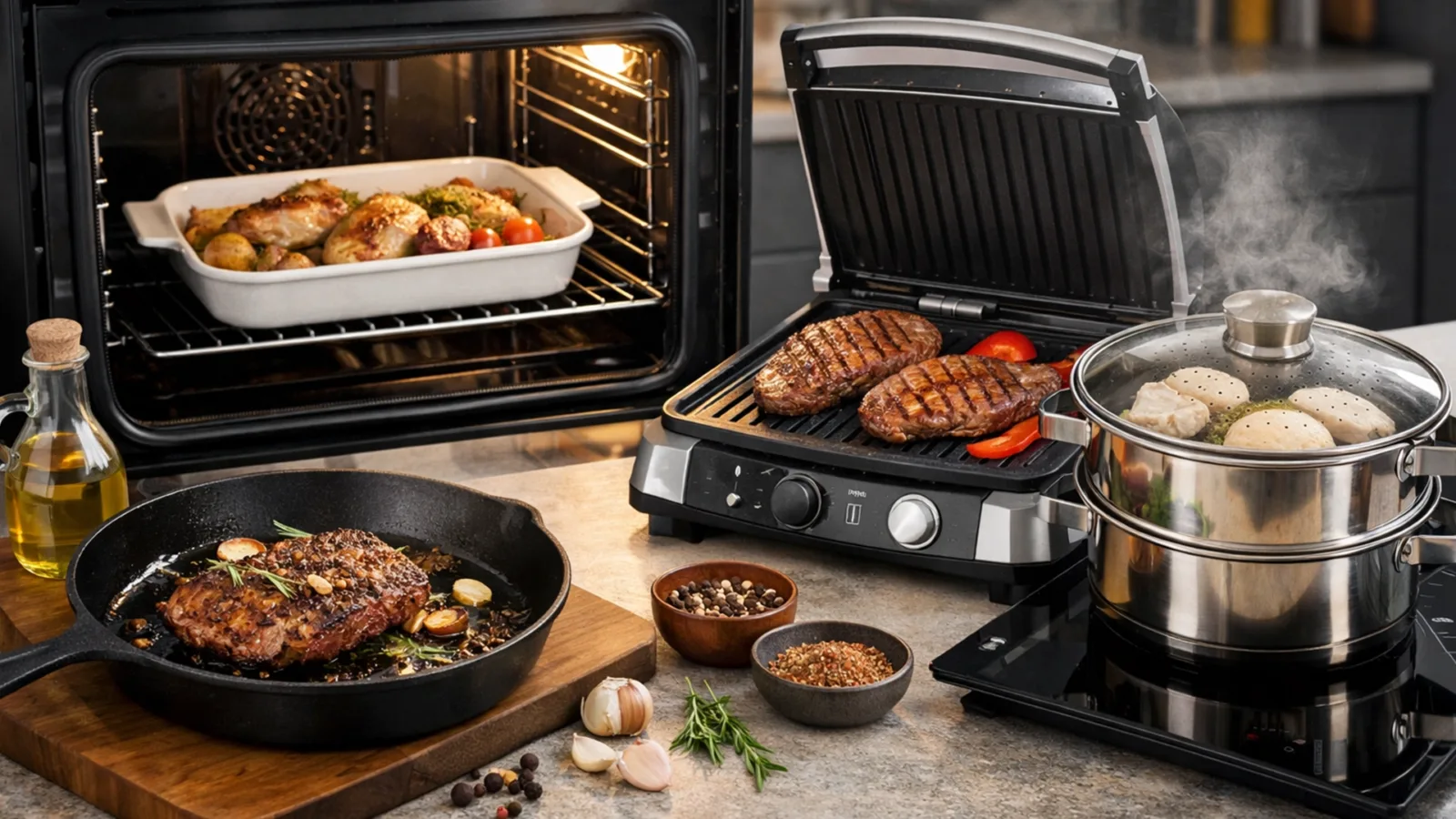 Фото блюда: Основные способы термической обработки продуктов, рецепт с фото