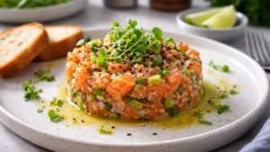 Тартар из рыбы