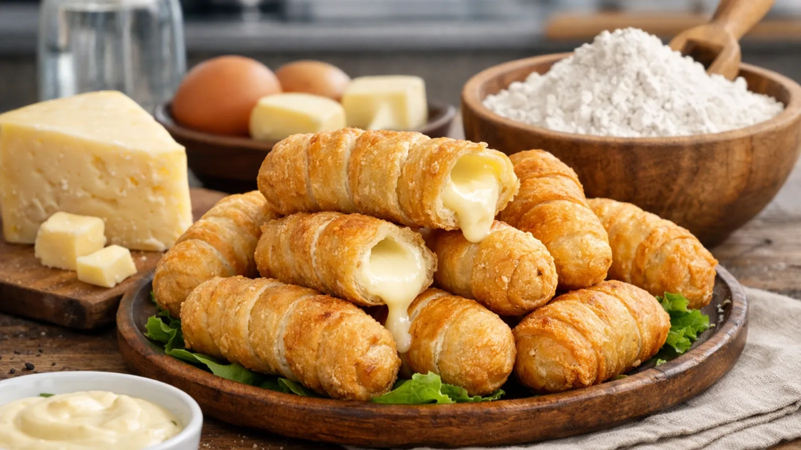 Фото блюда: Текеньос сырные палочки в тесте, рецепт с фото