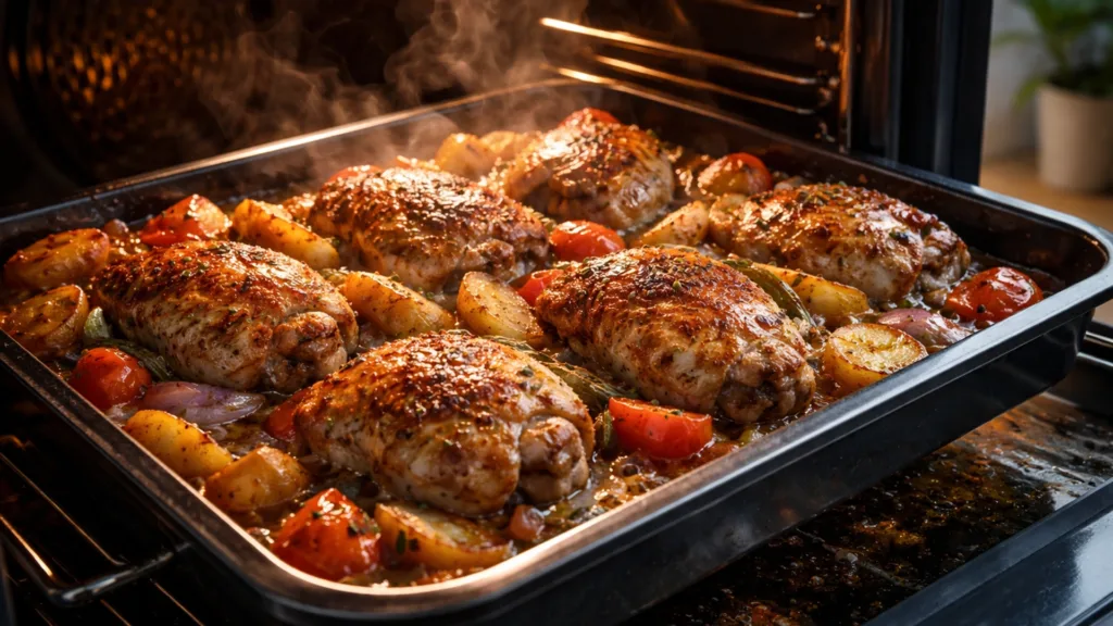 запекание в духовке