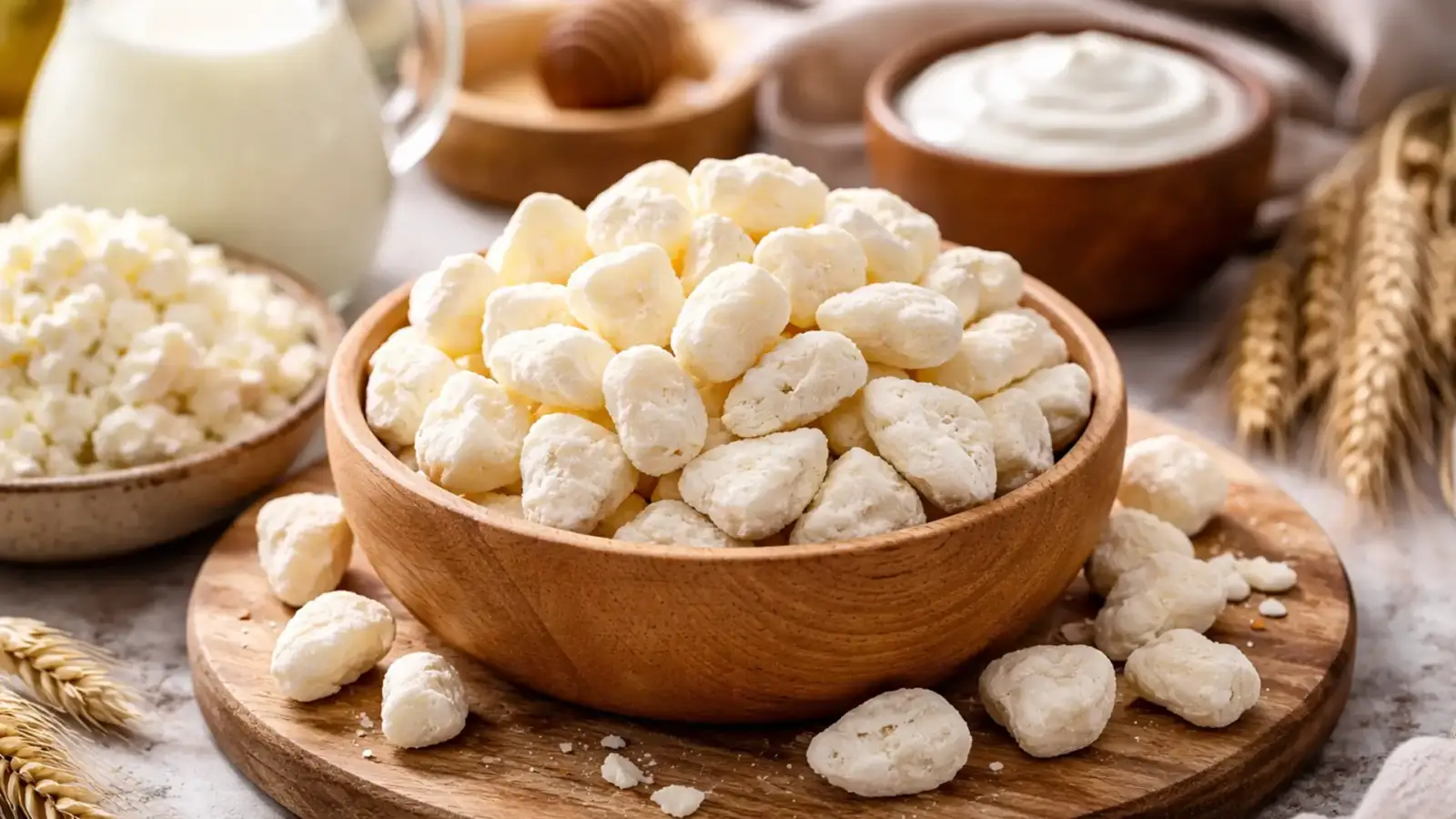 Фото блюда: Ааруул сушеный творожный сыр плотный традиционный монгольский, рецепт с фото