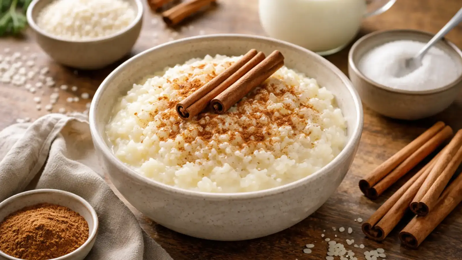 Фото блюда: Арроз кон лече рисовый десерт с молоком по парагвайскому рецепту, рецепт с фото