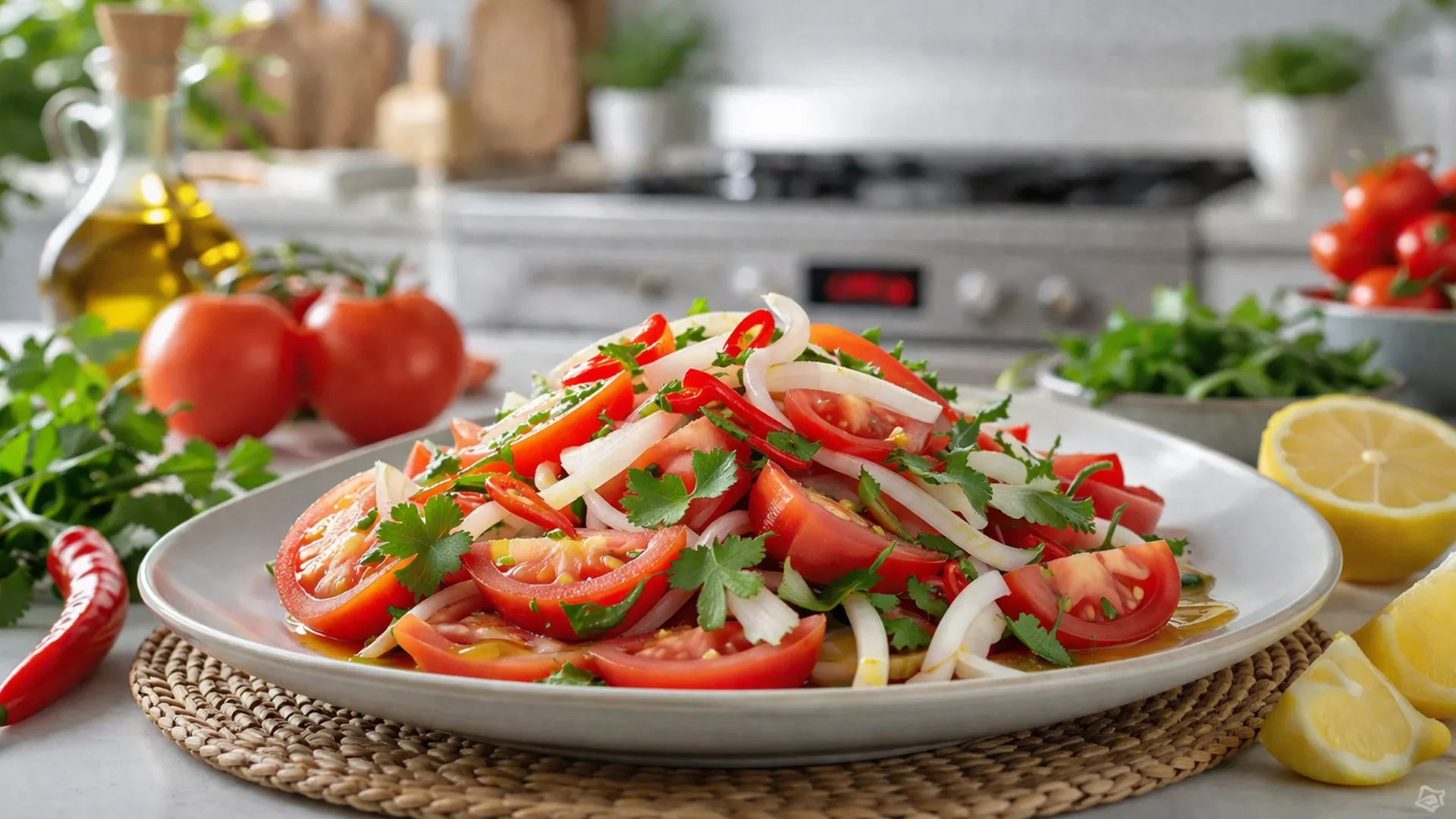 Фото блюда: Чимол свежий томатный салат